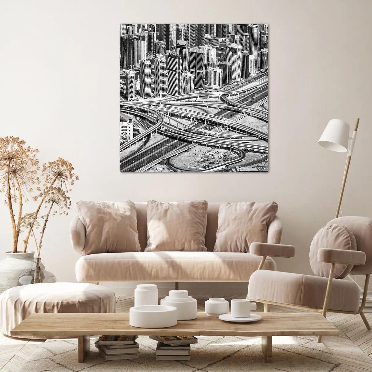 Impression sur toile - Image sur toile - Dubaï - la ville impossible - 60x60 cm
