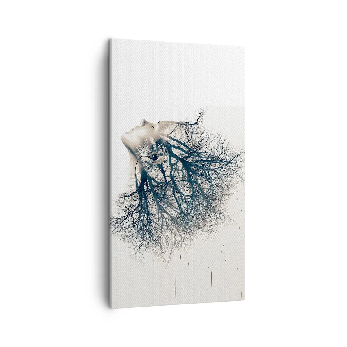 Impression sur toile - Image sur toile - Écouter le murmure des arbres - 45x80 cm