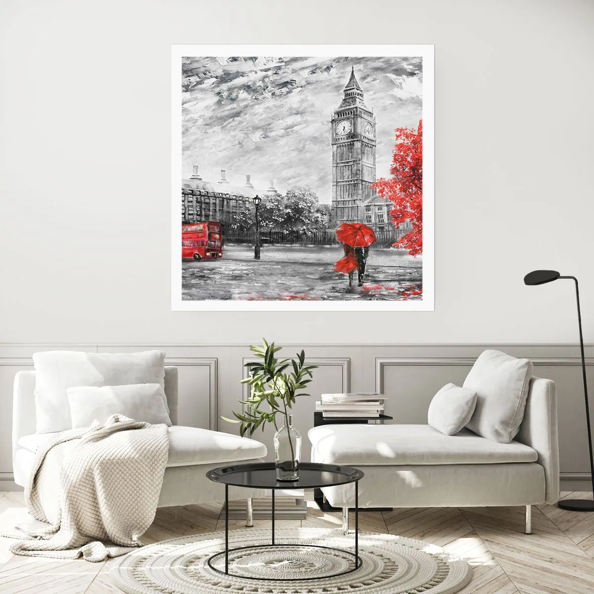 Affiche - Poster - Une journée passionnante - 30x30 cm