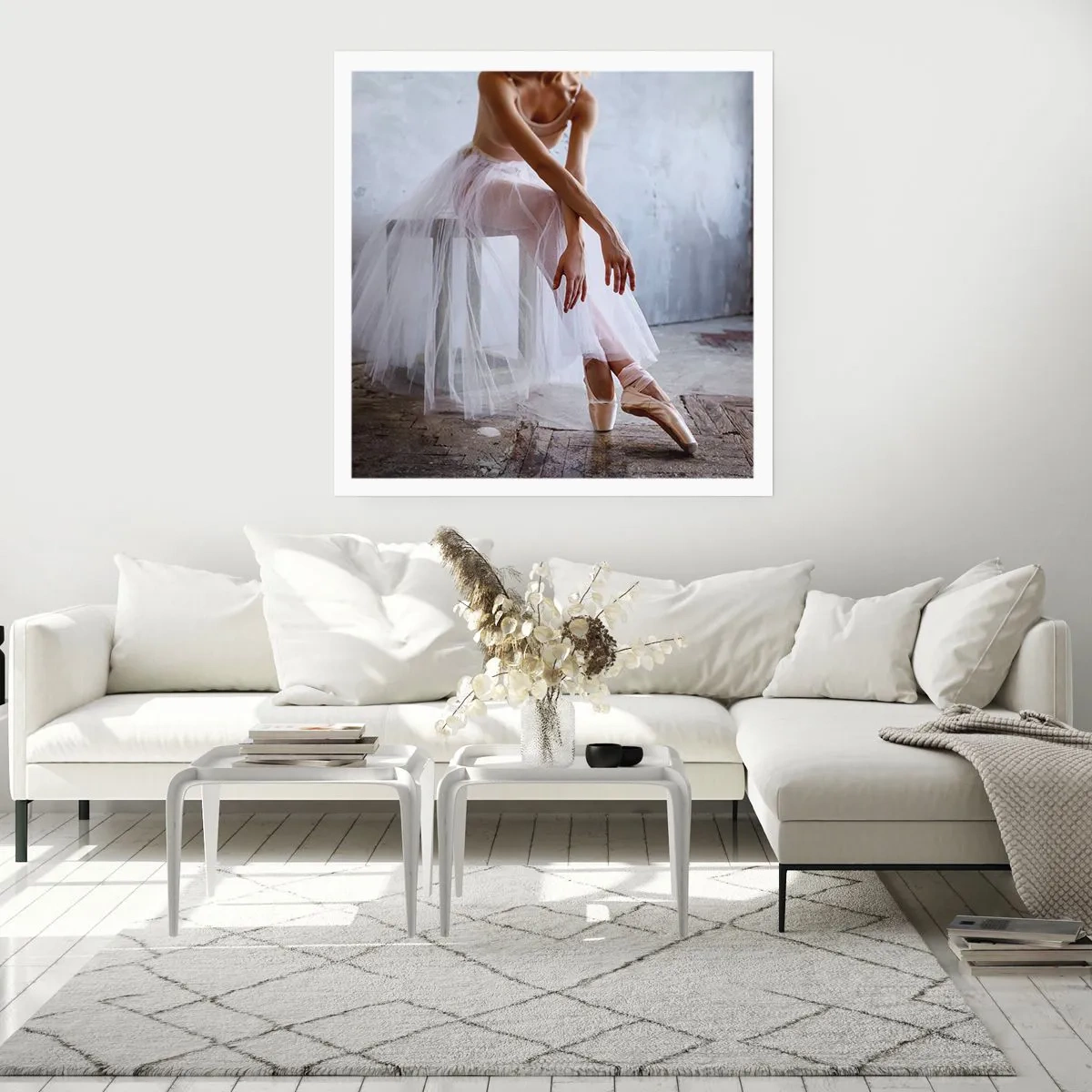 Affiche - Poster - Avant que les lumières de la rampe ne clignotent - 40x40 cm