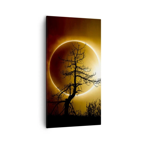 Impression sur toile - Image sur toile - Éclipse totale - 55x100 cm