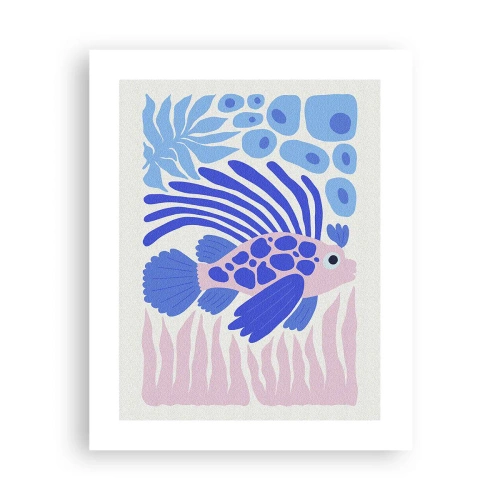 Affiche - Poster - Dans son élément - 40x50 cm