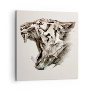 Impression sur toile - Image sur toile - Vous savez déjà qui est en charge - 60x60 cm