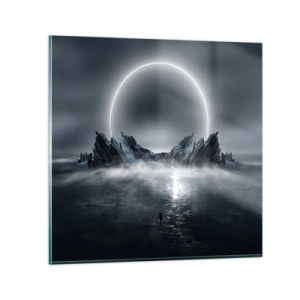 Impression sur verre - Image sur verre - La fin de l'histoire - 50x50 cm