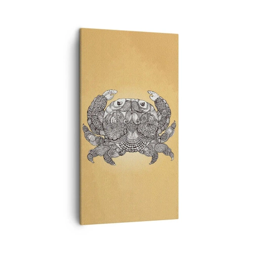 Impression sur toile - Image sur toile - Les contes de M. Crabe - 45x80 cm