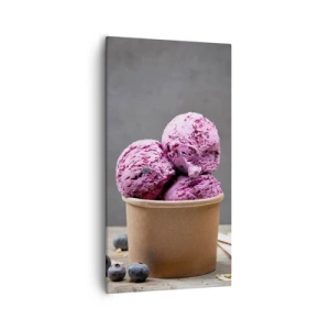 Impression sur toile - Image sur toile - Douceur et froideur - 55x100 cm