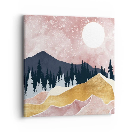 Impression sur toile - Image sur toile - Gardien de la nuit - 40x40 cm