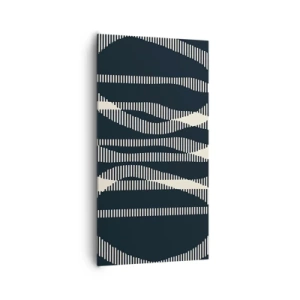 Impression sur toile - Image sur toile - Une tentative de briser l'obscurité - 65x120 cm