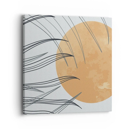 Impression sur toile - Image sur toile - Toujours vers le soleil - 40x40 cm