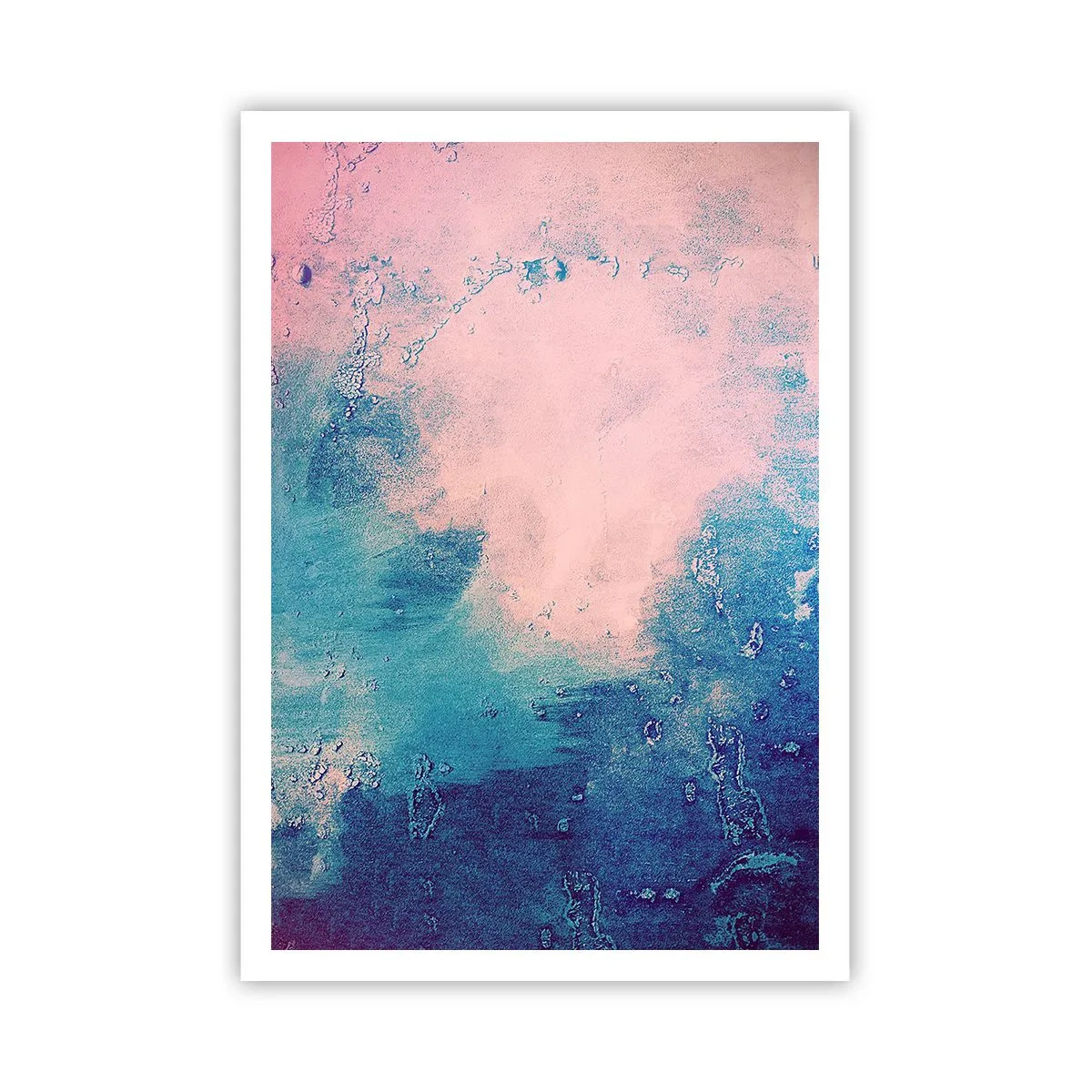 Affiche - Poster - Etreintes bleues - 70x100 cm