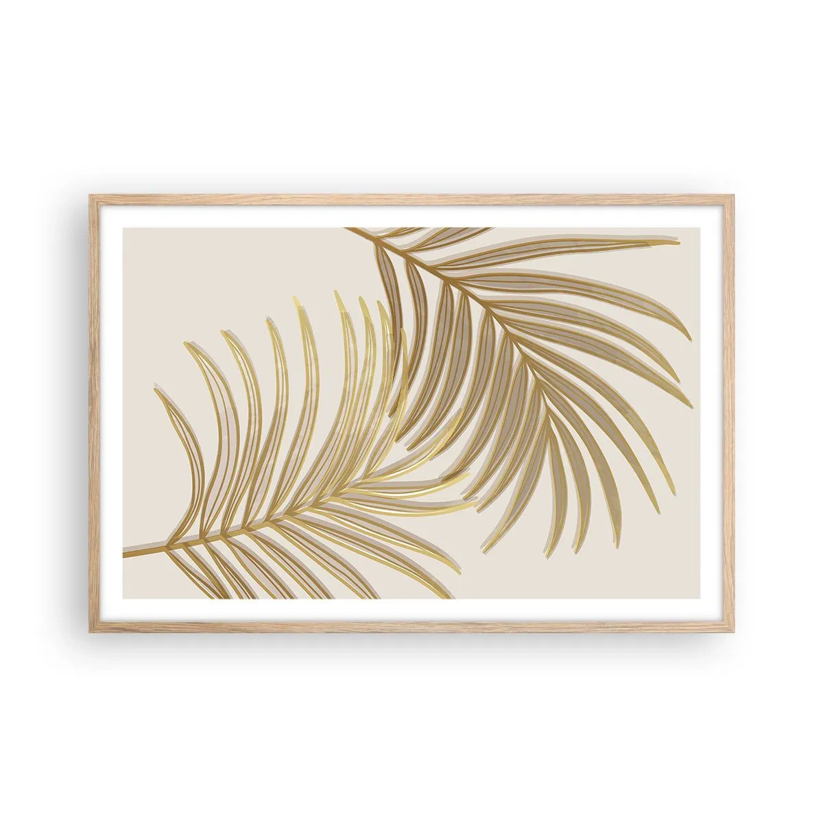 Affiche dans un chêne clair - Poster - Palme d'or! - 91x61 cm