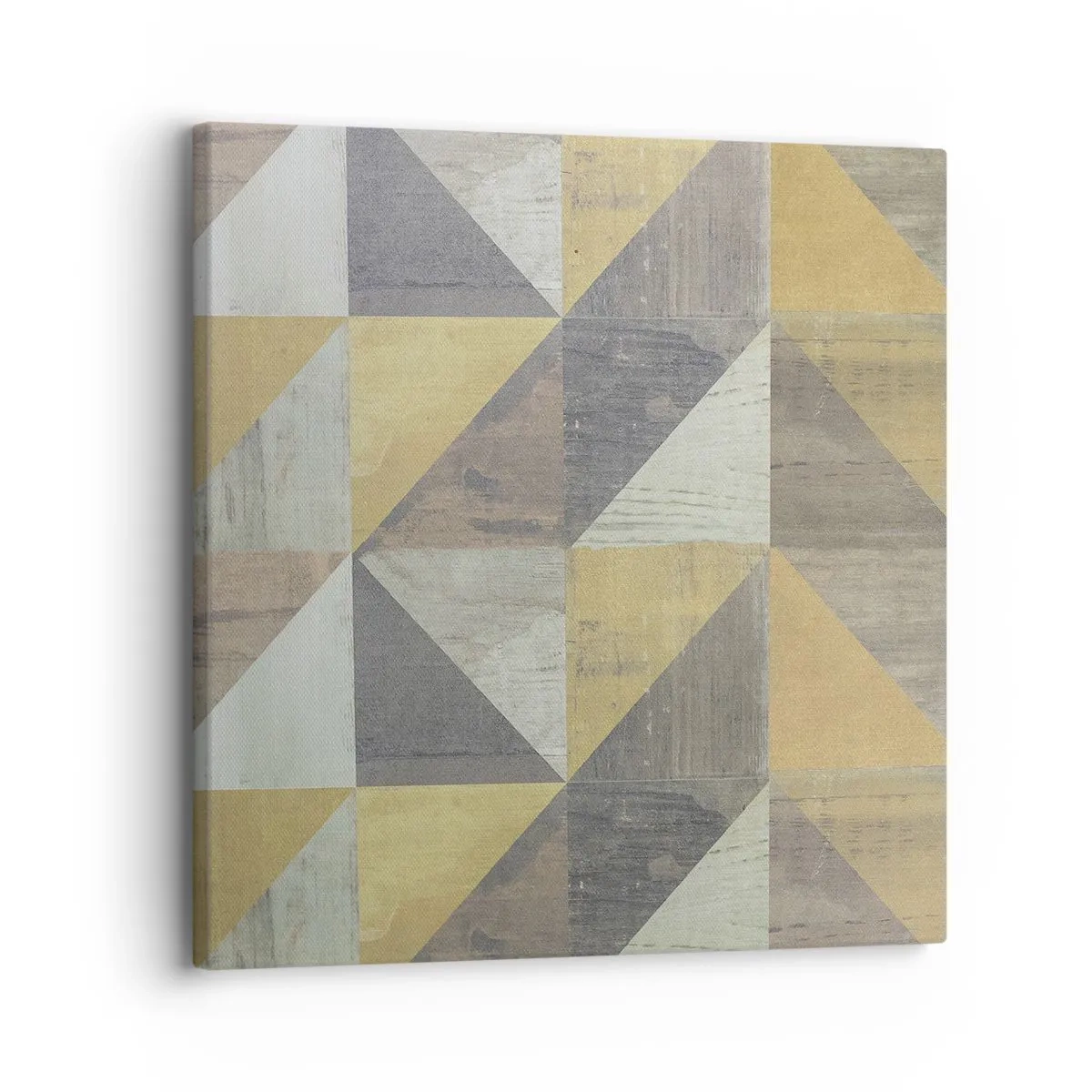 Impression sur toile - Image sur toile - Suivant l'angle du triangle - 30x30 cm