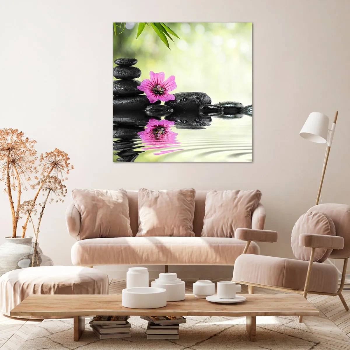 Impression sur toile - Image sur toile - Temps pour l'âme - 50x50 cm