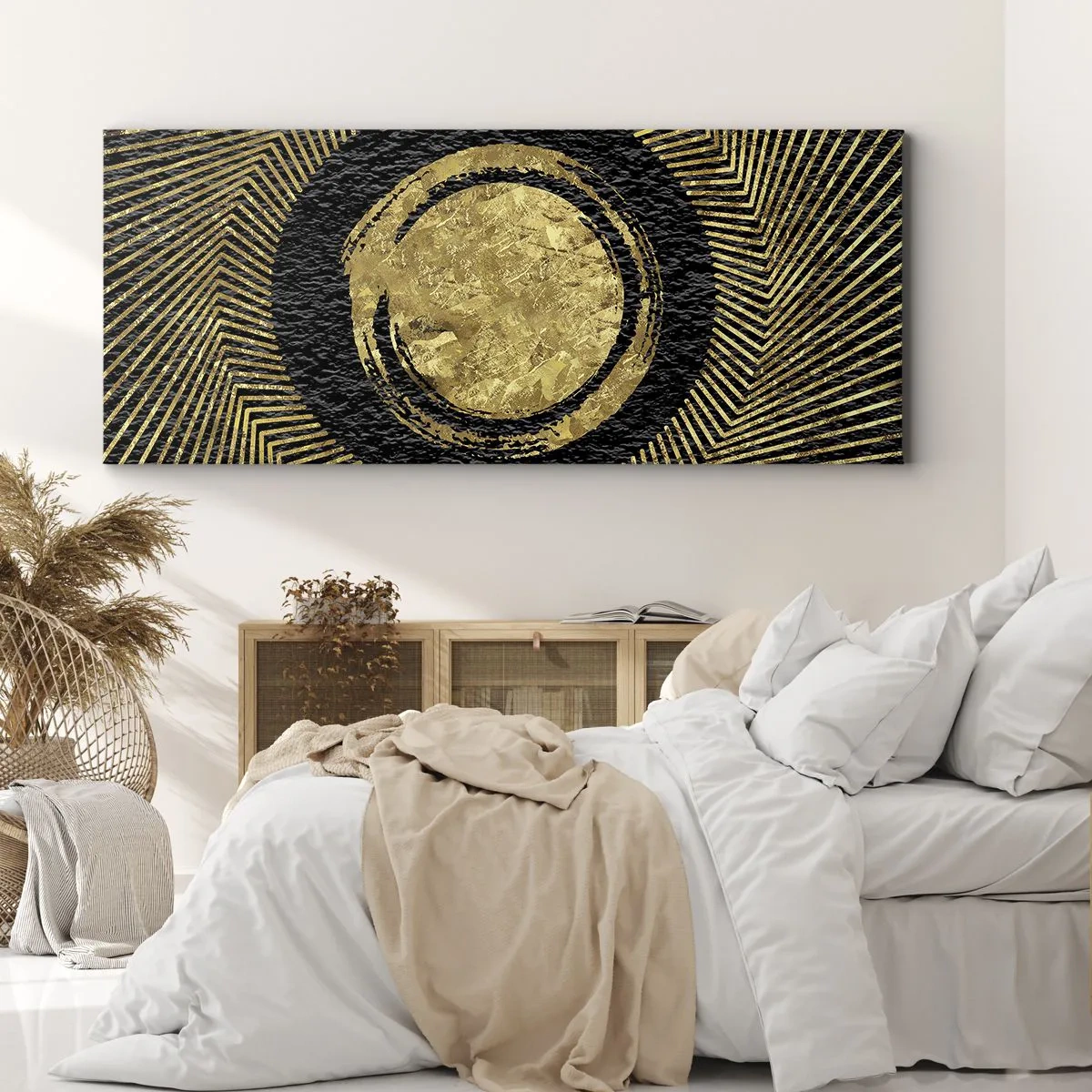 Impression sur toile - Image sur toile - Composition glamour - 100x40 cm