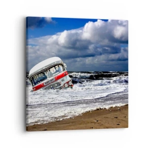 Impression sur toile - Image sur toile - Et qu'est-ce qui vous étonne ? - 30x30 cm