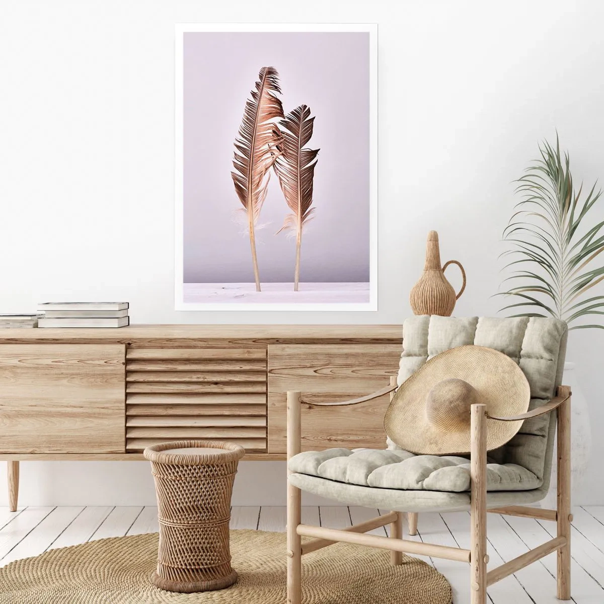 Affiche - Poster - Face au néant - 40x50 cm