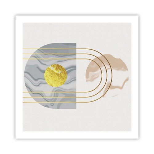 Affiche - Poster - Clareté et brillance - 60x60 cm