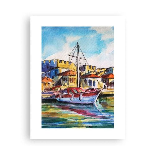 Affiche - Poster - Après-midi arc-en-ciel - 30x40 cm