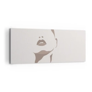 Impression sur toile - Image sur toile - Fait de lumière et d'ombre - 100x40 cm