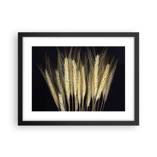 Affiche dans un cadre noir - Poster - Magie rustique - 40x30 cm