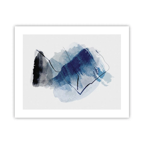 Affiche - Poster - Montagne de glace - 50x40 cm