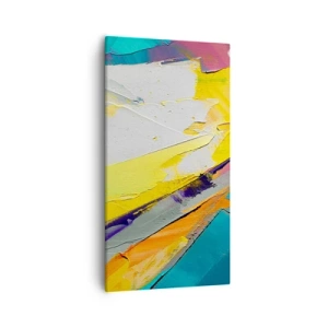 Impression sur toile - Image sur toile - Anatomie du monde - 55x100 cm