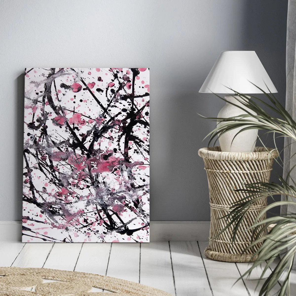 Impression sur toile - Image sur toile - La nature éphémère de la vie - 55x100 cm