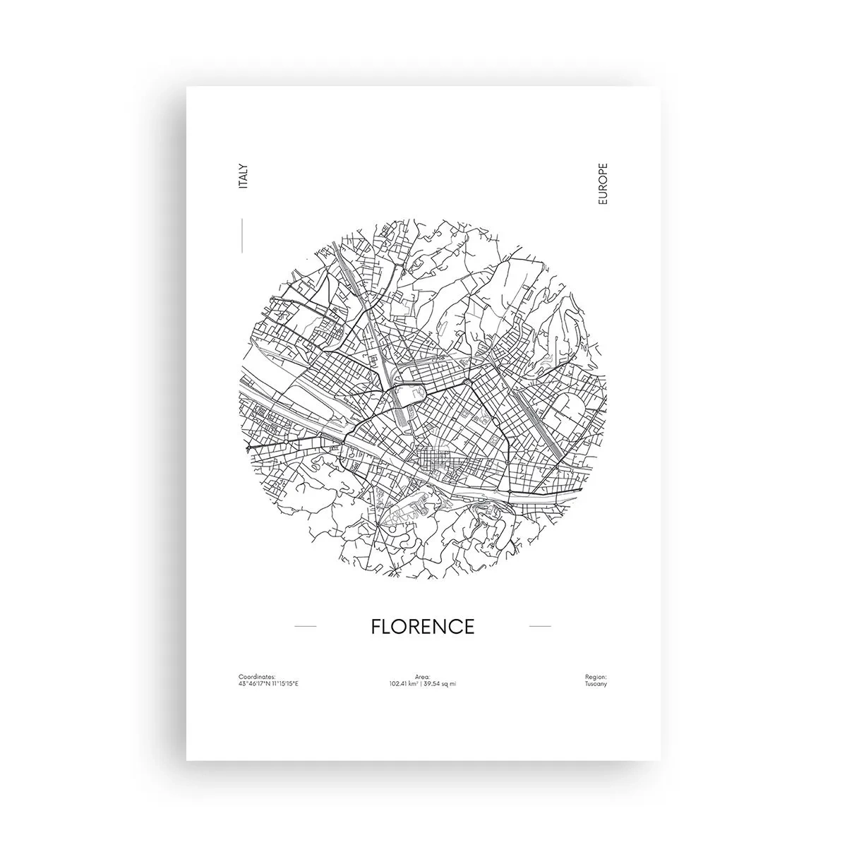Affiche - Poster - Anatomie de Florence - 70x100 cm