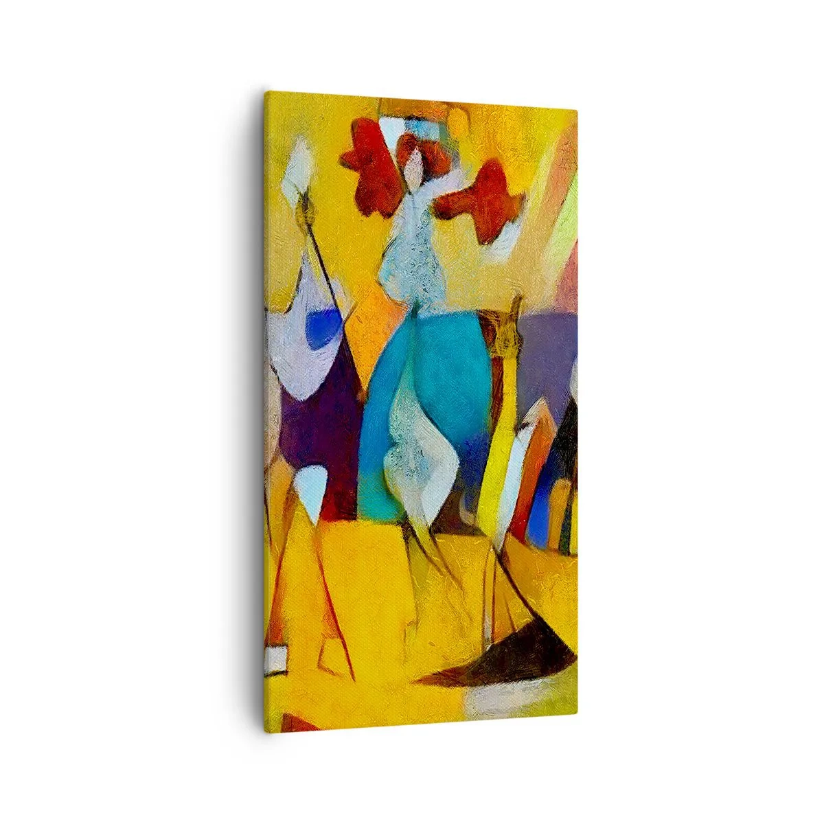 Impression sur toile - Image sur toile - Soleil - vie - joie - 55x100 cm