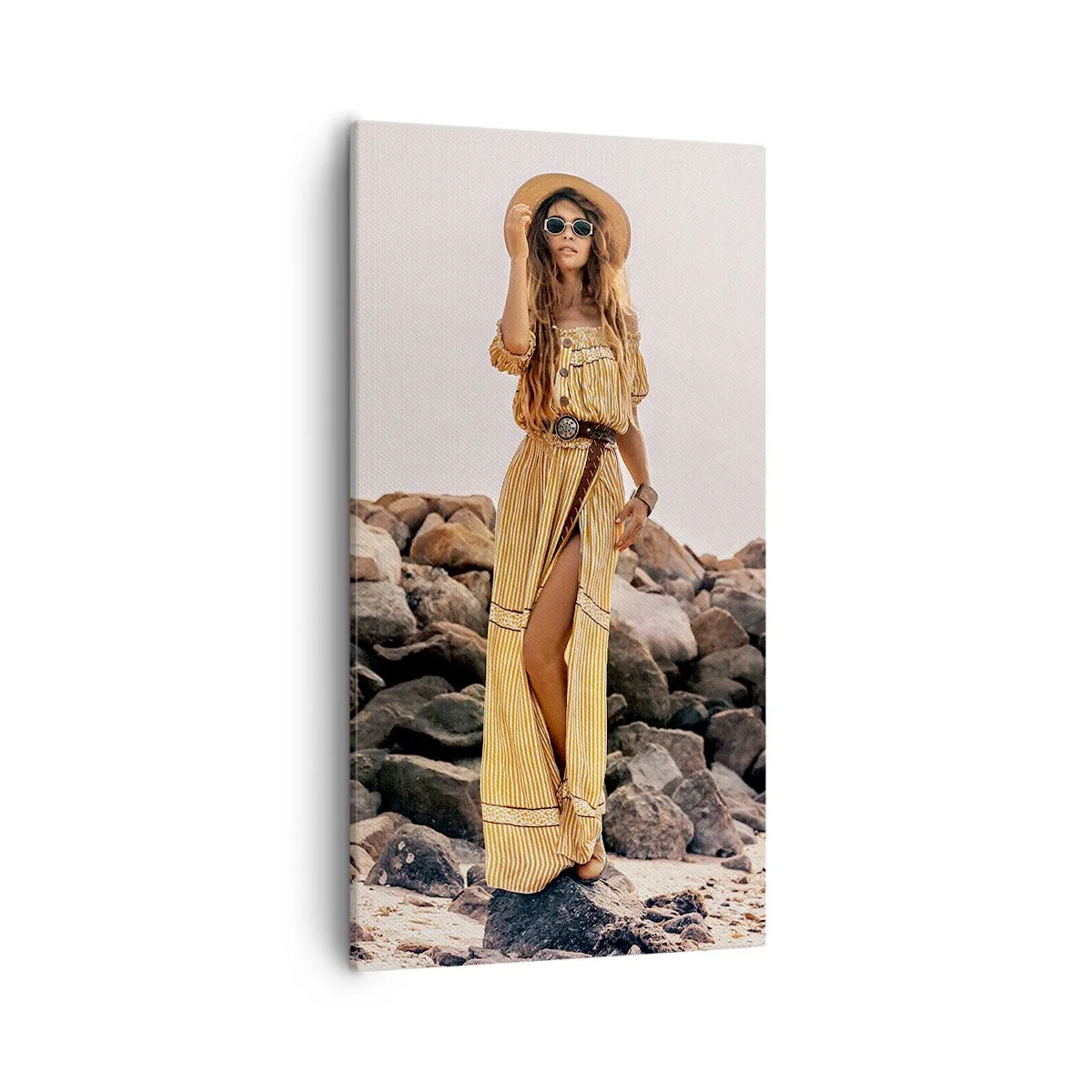 Impression sur toile - Image sur toile - La magie des pierres - 55x100 cm