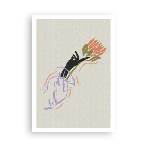 Affiche - Poster - Touche fraternelle - 70x100 cm