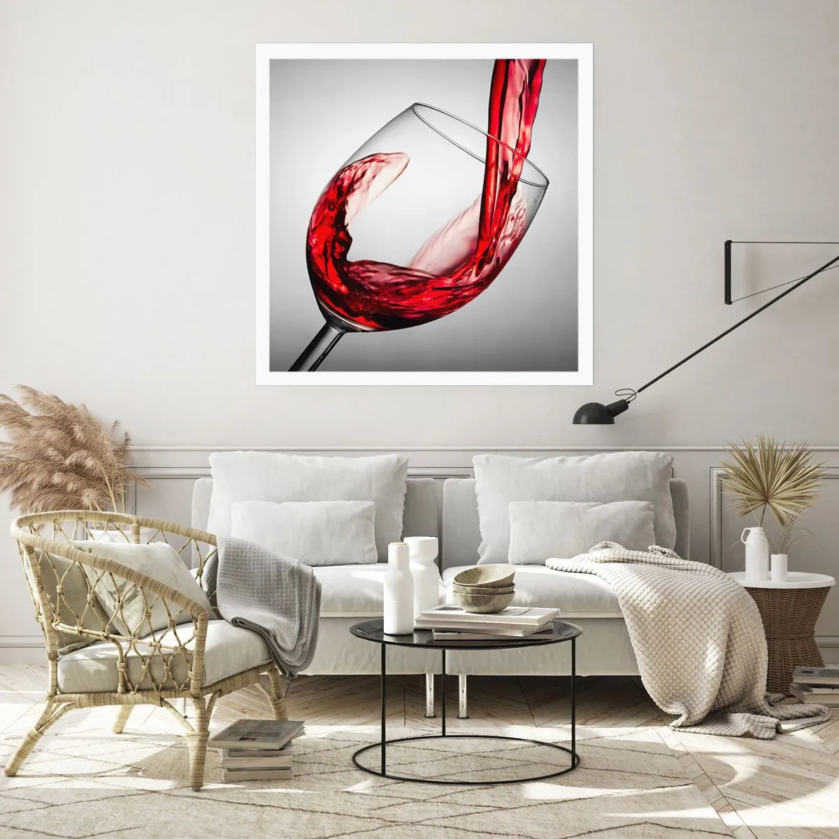 Affiche - Poster - Nuance - mouvement - son - 40x40 cm