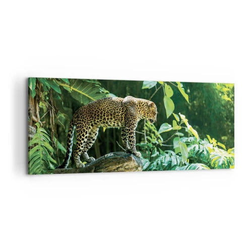 Impression sur toile - Image sur toile - À la chasse? - 100x40 cm