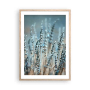 Affiche dans un chêne clair - Poster - Tige odorante - 50x70 cm