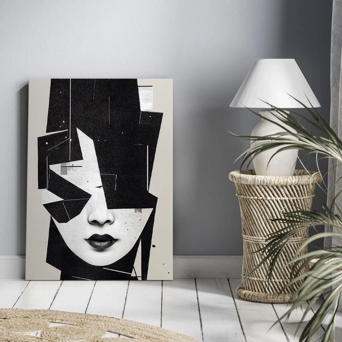 Impression sur toile - Image sur toile - Profondément caché - 55x100 cm