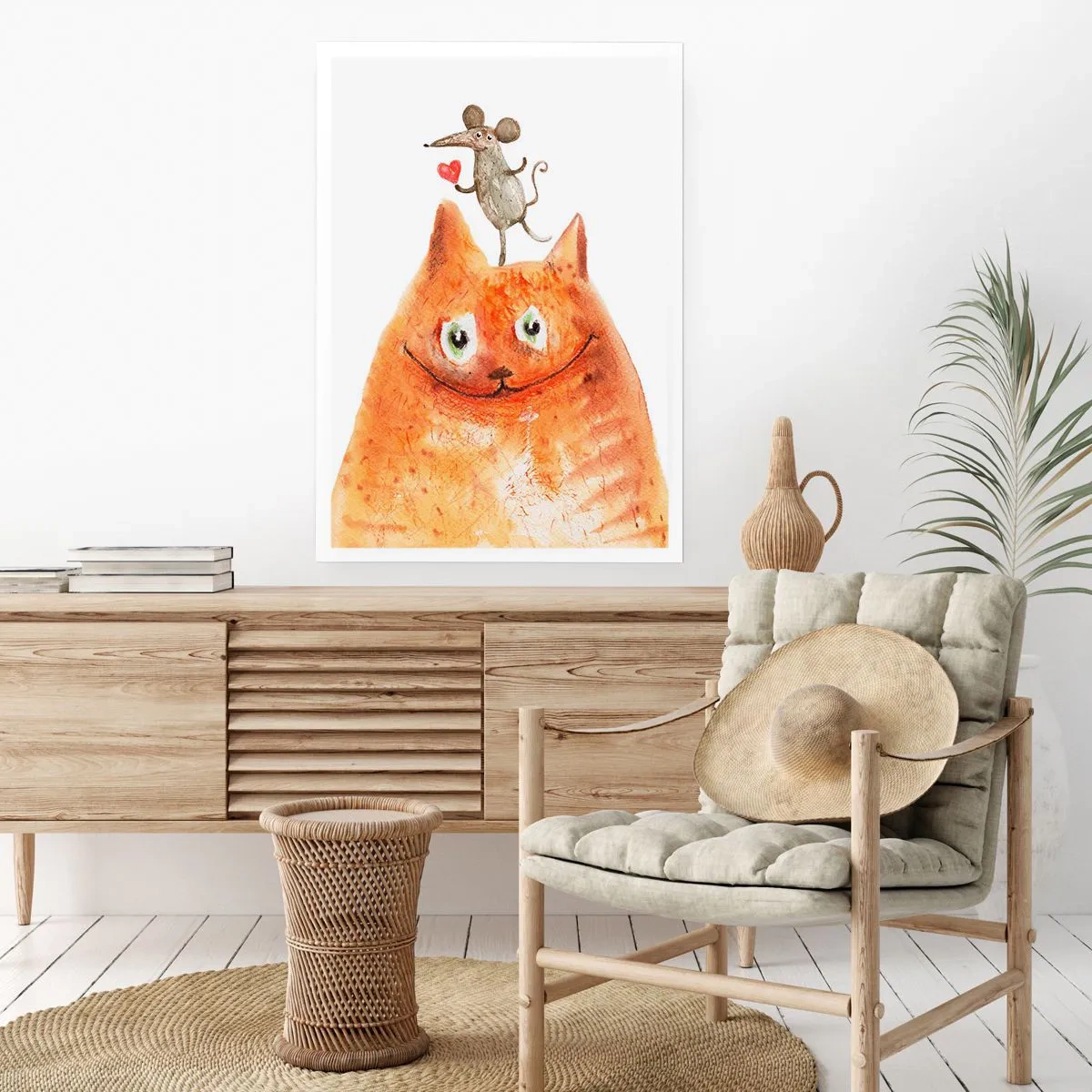 Affiche - Poster - Amour paradoxal - 40x50 cm