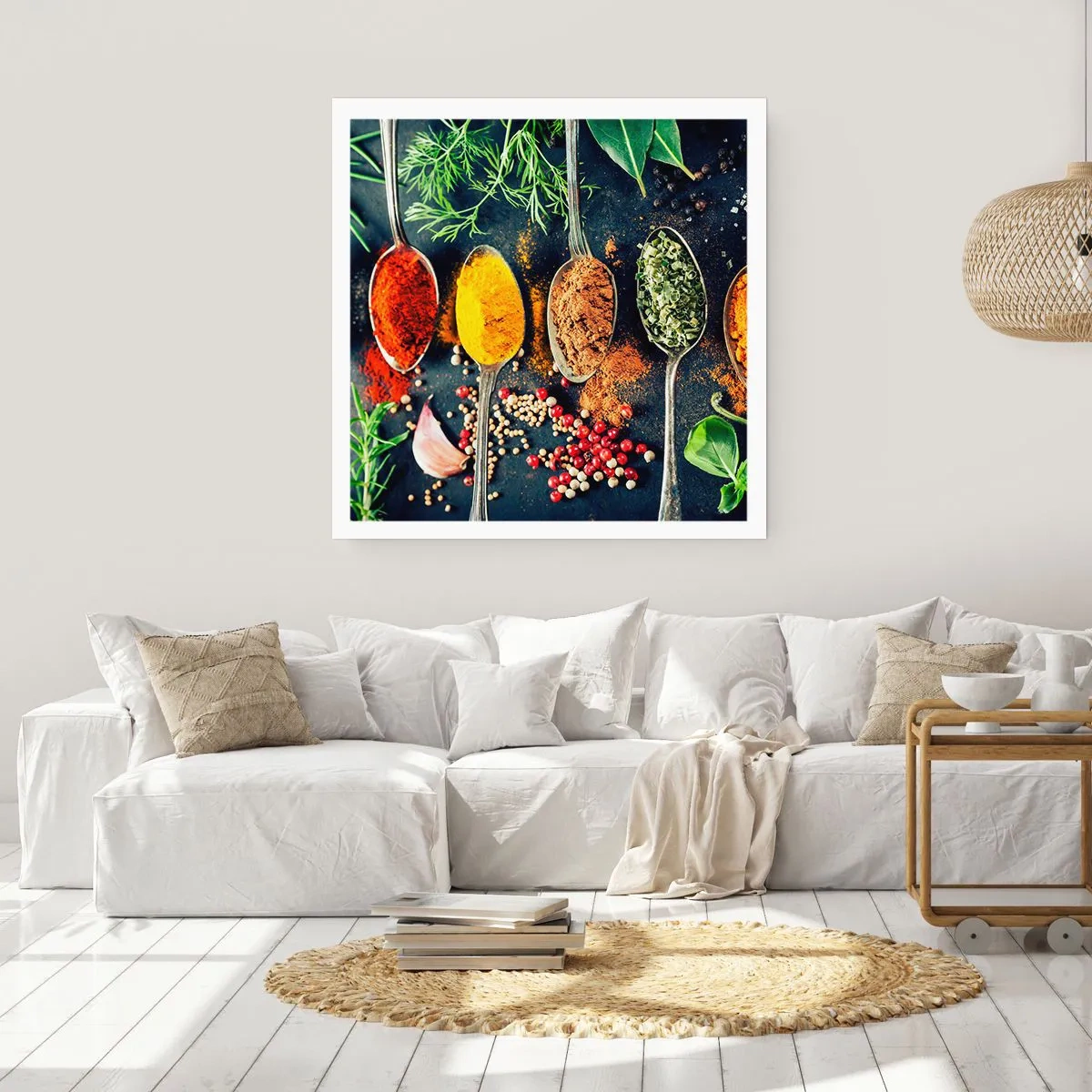 Affiche - Poster - Magie culinaire - 40x40 cm