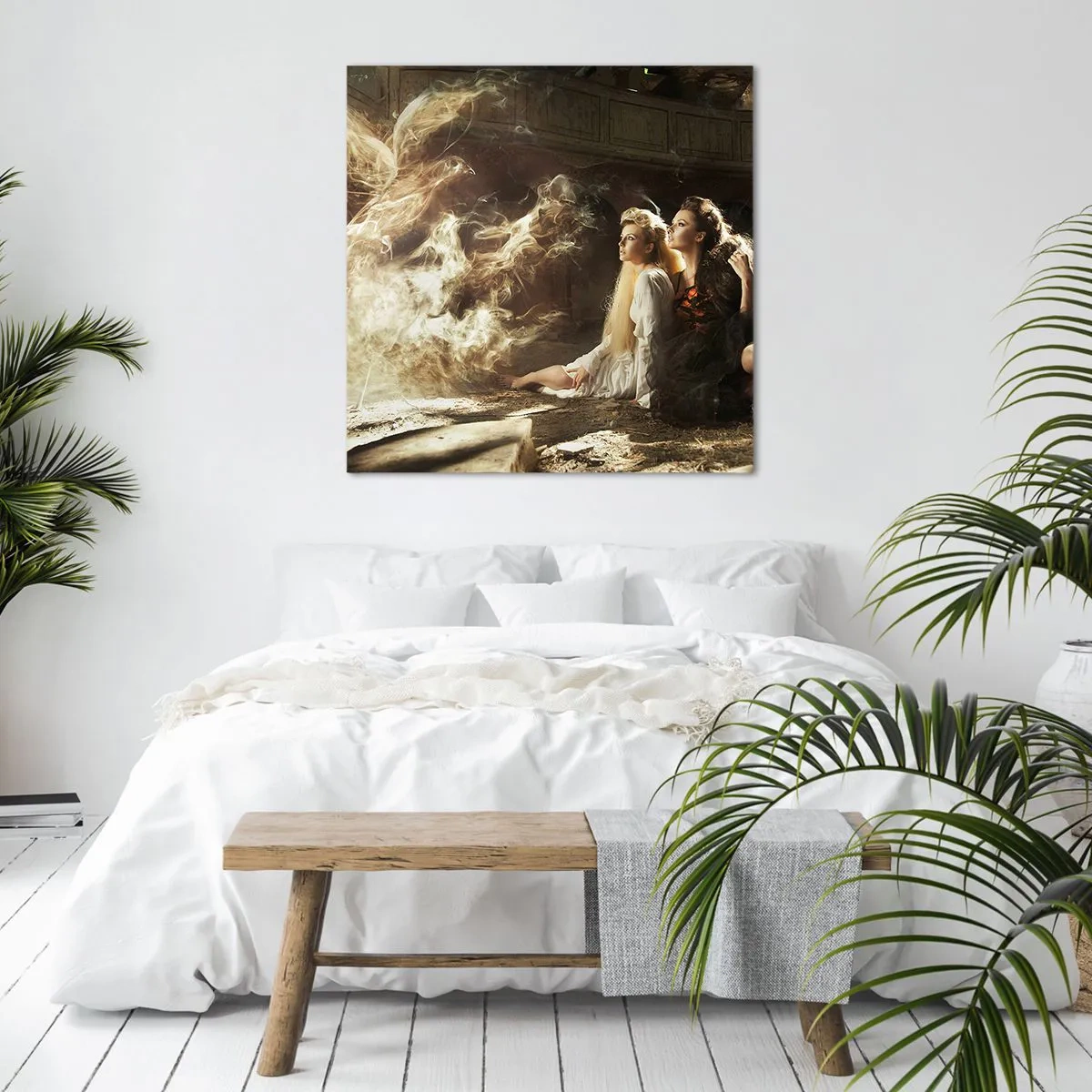 Impression sur toile - Image sur toile - Et il y a eu la poésie - 60x60 cm