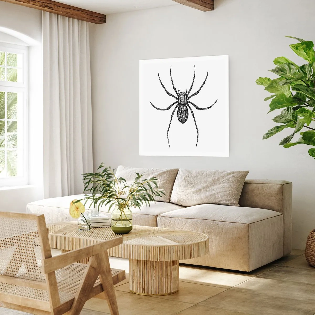 Affiche - Poster - Une précision troublante - 30x30 cm