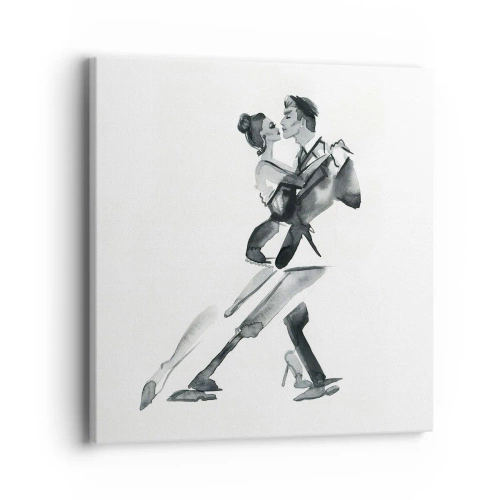 Impression sur toile - Image sur toile - En un battement - 40x40 cm