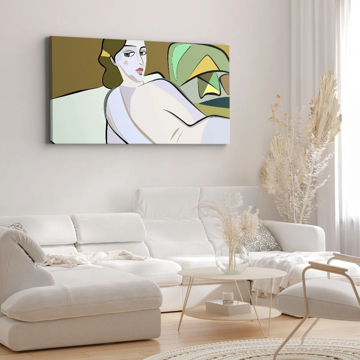 Impression sur toile - Image sur toile - Portrait intime - 100x40 cm