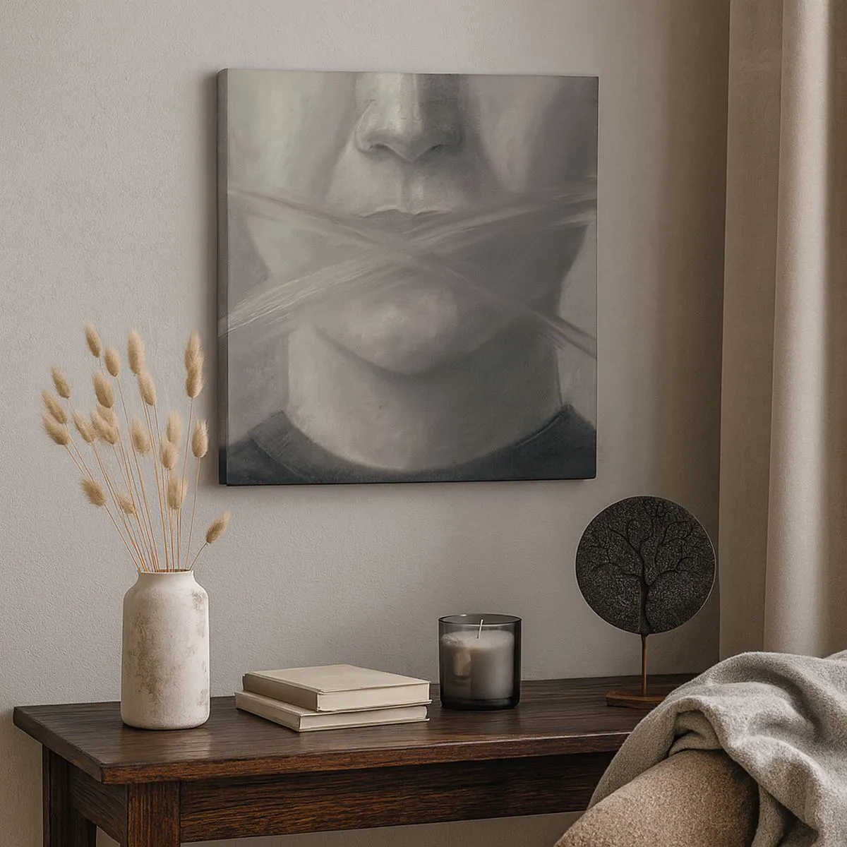 Impression sur toile - Image sur toile - Sans mot - 30x30 cm