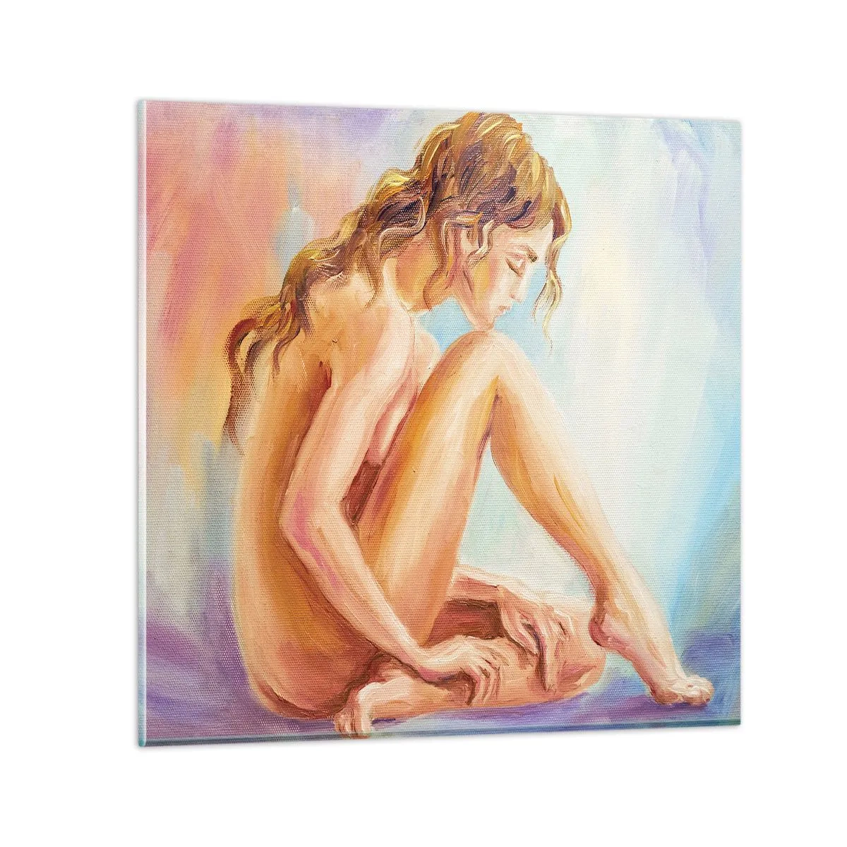 Impression sur verre - Image sur verre - Acte de jeunesse - 40x40 cm
