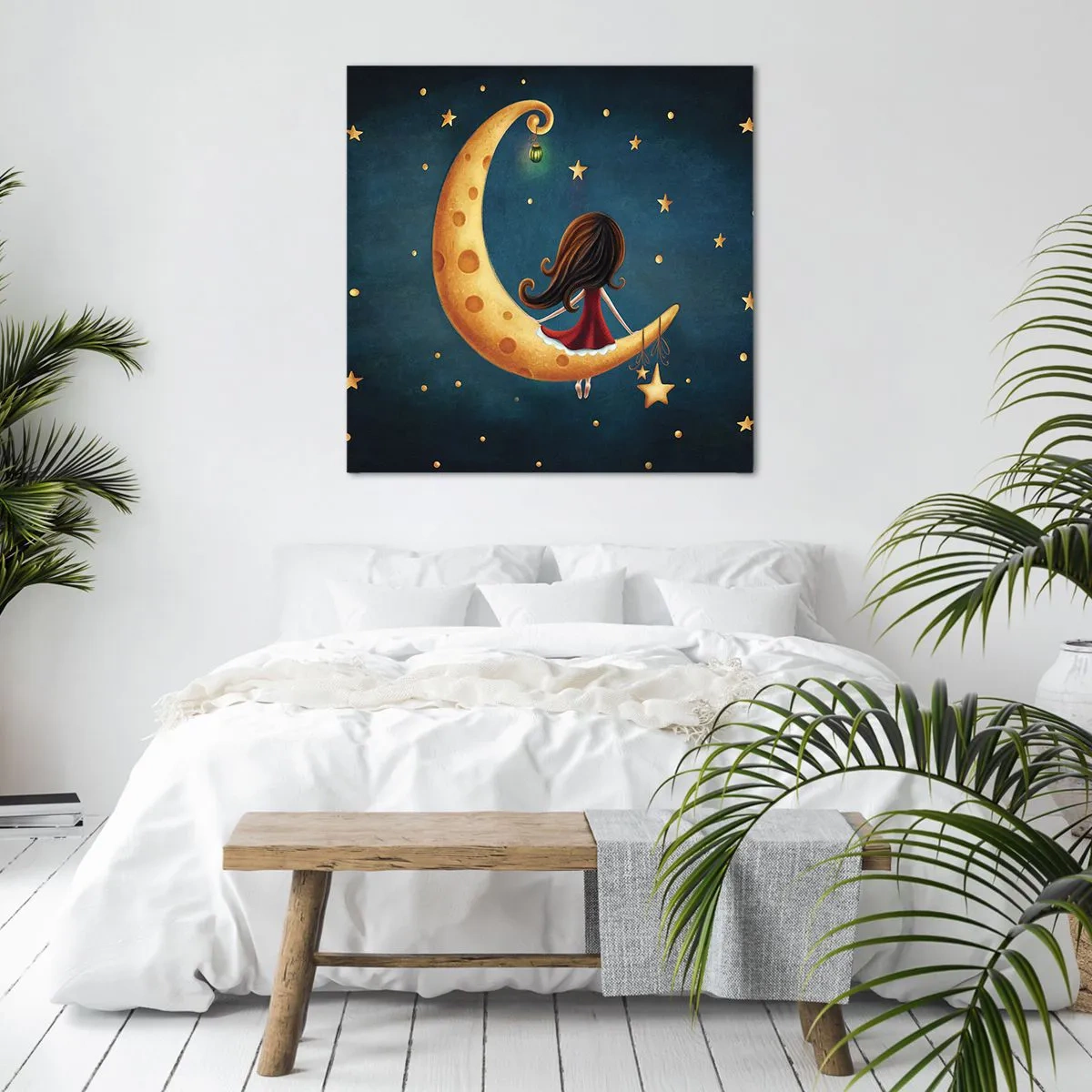 Impression sur toile - Image sur toile - Il était une fois... - 60x60 cm