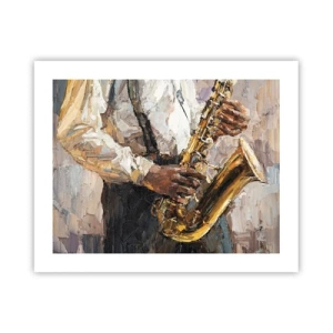 Affiche - Poster - C'est l'heure du solo - 50x40 cm