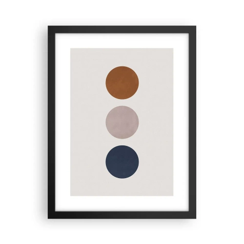 Affiche dans un cadre noir - Poster - Symbole d'excellence - 30x40 cm