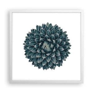 Affiche dans un cadre blanc - Poster - Étoile du désert - 50x50 cm