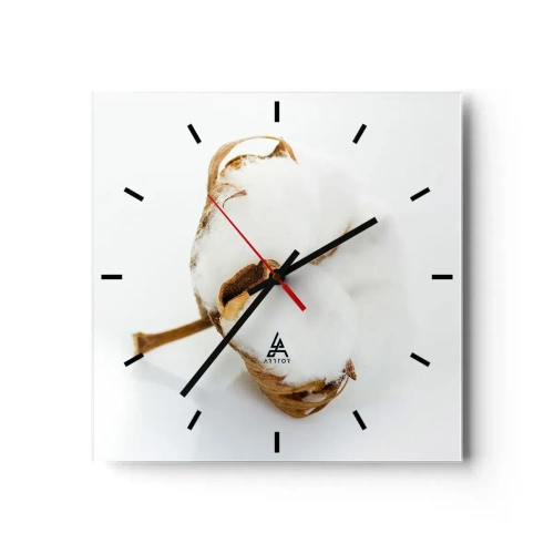 Horloge murale - Pendule murale - Doux par nature - 40x40 cm