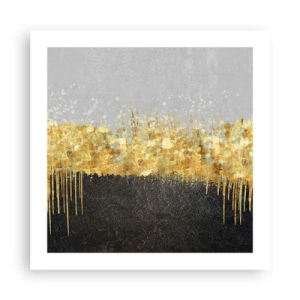 Affiche - Poster - Vers l'intérieur et vers le haut - 50x50 cm