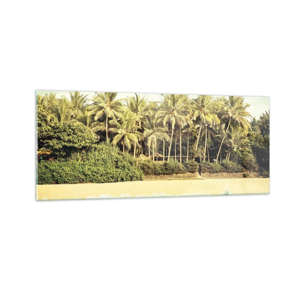 Impression sur verre - Image sur verre - Peut-être ici? - 100x40 cm